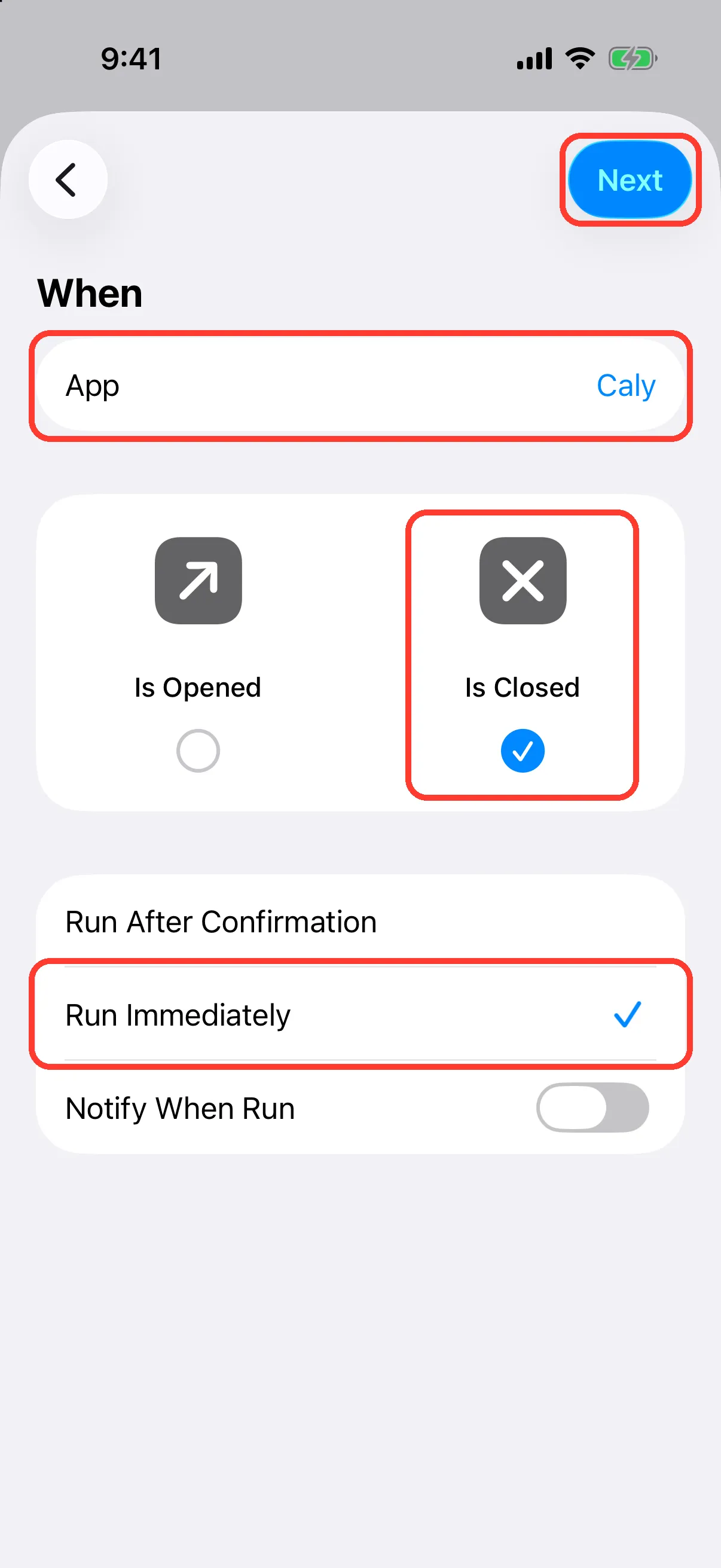 Run it when Caly is closed